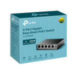 TP-Link SG105MPE 5-Port Gigabit Easy Smart Switch with 4-Port PoE+