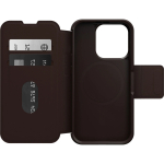 Otterbox Strada Series Folio MagSafe iPhone 15 Pro Case Brown