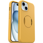 OtterBox OtterGrip Symmetry MagSafe iPhone 15/14/13 Case Aspen Gleam 2.0 (Yellow)