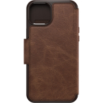 OtterBox Strada Folio MagSafe iPhone 15 Plus Case Espresso (Brown)