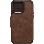 OtterBox Strada Folio MagSafe iPhone 15 Pro Max Case Espresso (Brown)
