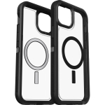 OtterBox Defender XT MagSafe iPhone 15 Case Dark Side (Clear / Black)