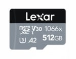 Lexar 512GB Professional 1066x microSDXC UHS-I Silver 160MB/s Memory Card