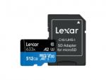 Lexar 512GB 633x MicroSDHC/SDXC UHS-I Blue 100MB/s Memory Card