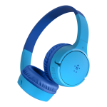 Belkin SoundForm Mini Kids Wireless On-Ear Headphones Blue