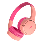 Belkin SoundForm Mini Kids Wireless On-Ear Headphones Pink