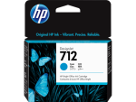 HP 712 29ml DesignJet Ink Cartridge Cyan