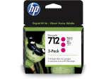 HP 712 DesignJet Ink Cartridge Magenta 3-Pack