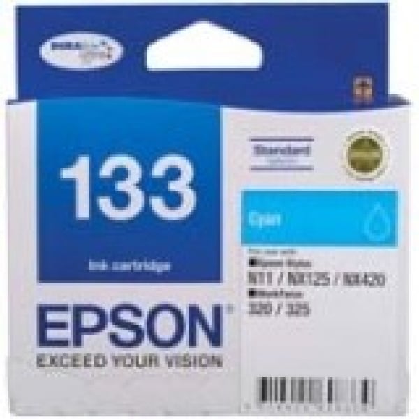 EPSON Standard Capacity Cyan Ink Cartridge C13T133292