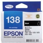 EPSON High Capacity Black Ink Cart Stylus Nx420 C13T138192