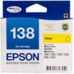 EPSON High Capacity Yellow Ink Cart Stylus C13T138492