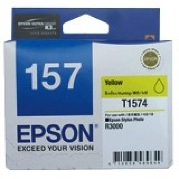 EPSON 157 Yellow Ink Cartridge For Stylus Photo C13T157490