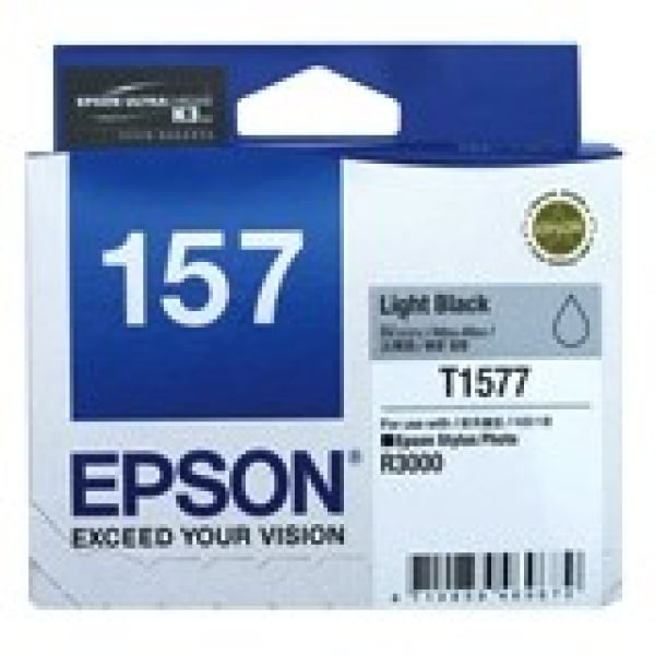 EPSON 157 Light Black Ink Cartidge For Stylus C13T157790