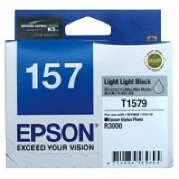 EPSON 157 Light Light Black Ink Cartridge For C13T157990
