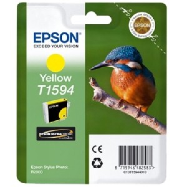 EPSON 159 Yellow Ink Cartridge For Stylus Photo C13T159490