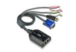 Aten USB VGA/Audio Virtual Media KVM Adapter with Dual Output