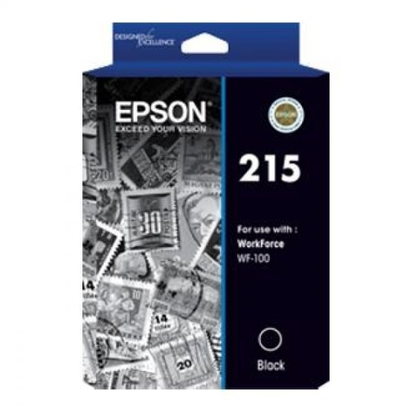 EPSON 215 Pigment Black Ink For Workforce C13T215192
