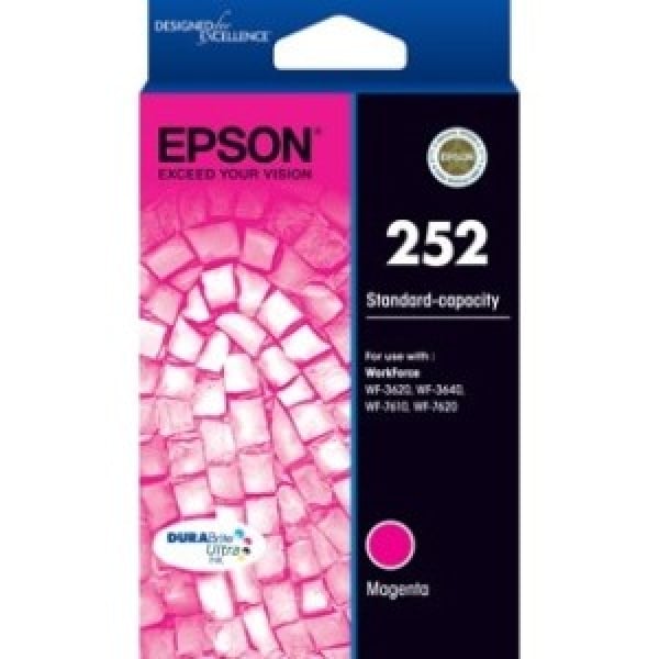 EPSON 252 Std Capacity Durabrite Ultra Magenta C13T252392