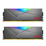 Adata XPG Spectrix D50 16GB (2x8GB) DDR4 3200MHz RGB CL16 Memory Tungsten Grey