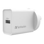Verbatim 66590 USB Charger Single Port 2.4A White
