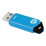 HP 64GB 2.0 USB Type-A Flash Drive Blue