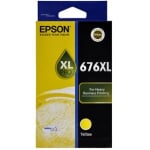 EPSON 676xl Yellow Ink Cartridge For Workforce C13T676492