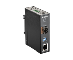 D-link M100G Industrial Media Converter 100/1000 Mbps SFP to 100/1000 Mbps RJ45