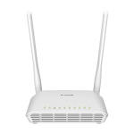 D-link DSL-226 Wireless N300 VDSL2/ ADSL2+ Modem Router