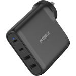 Otterbox Fast Charge 100W (Type I) Four Port Wall Charger Black
