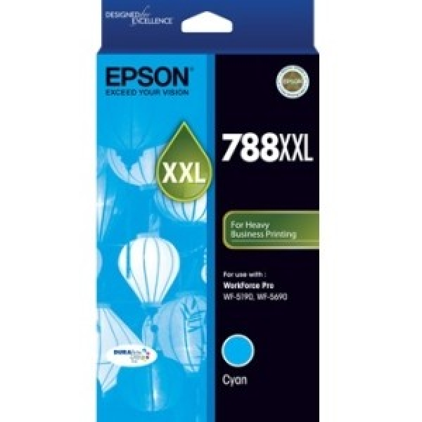EPSON 788xxl Cyan High Capacity 4k Pages Suits C13T788292