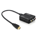 Simplecom CM413 HDMI to Composite AV CVBS 3RCA Video Converter 1080p Downscaling Black