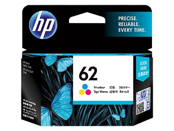 HP  62 Tri-color Ink C2P06AA