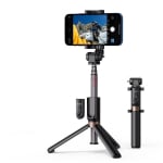 Ugreen 50735 Tripod Selfie Stick with Bluetooth Remote Black