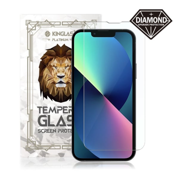 Generic Tempered Glass Screen Protector For iPhone 13 / 13 Pro / 14 (Diamond Glass & Japan Glue Upgrade)