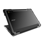 Gumdrop Slimtech For Acer Chromebook Spin 511/R753t (2-in-1) Black 06C008