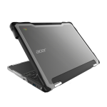 Gumdrop Slimtech For Acer Chromebook Spin 512/R853t (2-in-1) Black 06C009