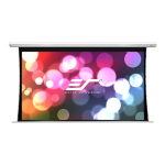 Elite Screens SKT150XHW-E6 150 Inch 16:9 Electric Tab-Tension Wall/Ceiling Projector Screen