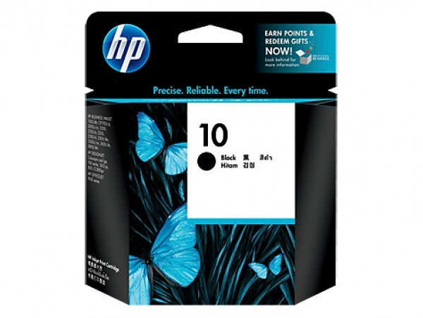 HP  10 Black Ink 2200 Page Yield For Bij Oj C4844A