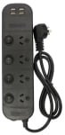 Jackson Switched 4 Outlet Fast Charge USB Powerboard