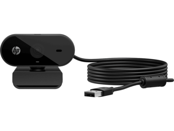 HP 320 FHD USB-A Webcam Black 53X26AA