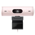 Logitech BRIO 500 Full HD 1080p Webcam Rose 960-001433