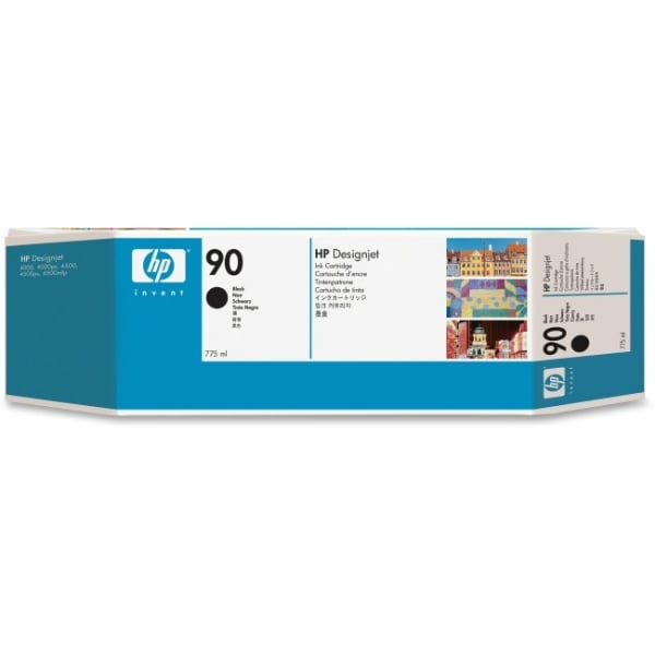 HP  90 Black Ink 775 Ml For Dj4000 C5059A