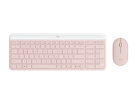 Logitech MK470 Slim Combo Wireless Keyboard and Mouse Combo Rose