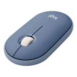Logitech Pebble M350 Wireless Optical Mouse Blueberry