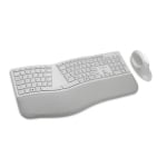 Kensington K75407US Pro Fit Ergo Wireless Keyboard and Mouse Gray