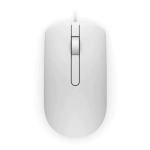 Dell MS116 Wired Optical Mouse White
