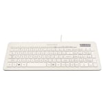 Man and Machine Very Cool Fitted Keyboard Drape White