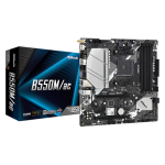 ASRock B550M/ac DDR4 AM4 mATX Desktop Motherboard