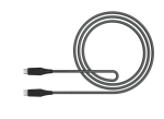 STM DUX USB-C TO USB-C 1.5m Cable Grey