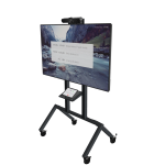 Heckler H700 AV Cart Prime/Rolling Monitor Stand Black Gray